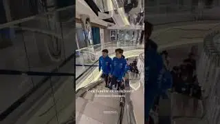 Colapinto y Gasly dentro del cruzero de lujo de MSC #alpine #gasly #colapinto #a526