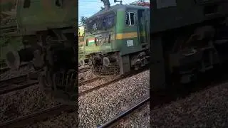 WAG 9HC 6000 HORSEPOWER GOODS  CONTAINER #short #wag9hc #goodstrain #bluetrain #stones