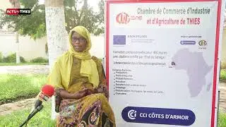 #Fatou Diakhat&eacute; Mbaye Agent CCIA de Thi&egrave;s  Responsable formation Archipelago Thi&egrave;s
