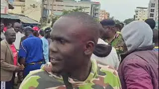 River Migori has burst it's banks, threatens to bring down the main Migori Town bridge
