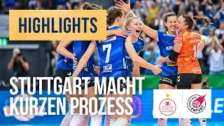 Allianz MTV Stuttgart - Schwarz Weiß Erfurt | Highlights Frauen Volleyball Bundesliga