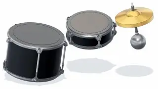 3D Printed Drums - Marble Machine X #5