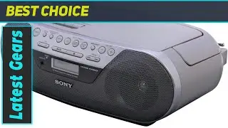 Sony CFD-S05 CD Radio Cassette Recorder - Best Portable Music Player for Every Occasion