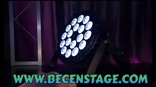 Becen 18X18W 6in1 LED Slim Par Light Review