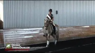 Dressage training on how to improve the trot with Olympian Courtney King Dye