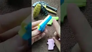 🤩GUN🤩 🧐sharperner #gun #grenade #color #cute #funny #shorts #viral