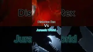 Distortus Rex vs the Jurassic franchise #drex #distortusrex #jurassicworldrebirth