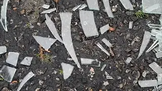 Glass expert shares insight on Potato Drop shattered glass