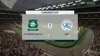 Plymouth Argyle vs Queen Park Rangers | Carabao Cup (05/09/2020) | Fifa 20