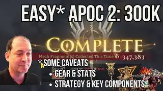 Easy 300k Apocalypse 2 full auto! (Watcher of Realms)