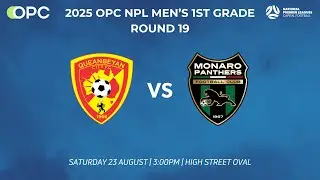 Capital Football OPC NPL Men's 1st Grade Round 20 - Queanbeyan City FC vs Monaro Panthers FC