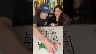 Who&rsquo;s got a better strategy?🤔🙋🏻&zwj;♂️🙋🏻&zwj;♀️ #coupleschallenge #fyp #wordle #gamenight
