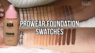 $1.55 PROWEAR FOUNDATION SWATCHES - SHOPMISSA ❤(SWATCHES ONLY)