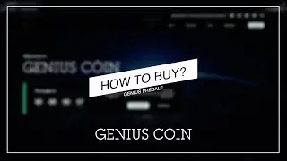 How To Buy presale GENIUS on BSC with MetaMask - GENIUS COIN