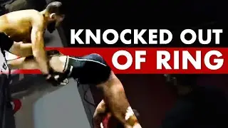 Guy Gets Knocked Out of Ring And Then Finished Again - Indie MMA Highlights - Caposa's Corner