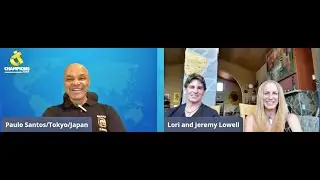 Special guests Lori and Jeremy Lowel in the Championstalk International