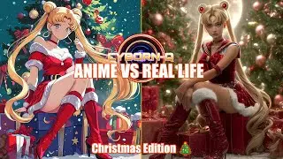 ANIME VS REAL LIFE: Sailor Moon Christmas Special (AI Live Action)