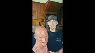 (Moonstruck studios) part 2 Freddy Krueger  latex mask.