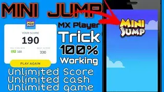 MX player mini jump game trick || #maalik. || Jackpot gaming unlimited score unlimited cash