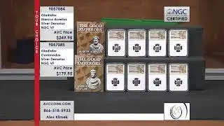 Gladiator - Marcus Aurelius / Commodus Silver Denarius - NGC VF