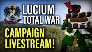 THIS MEDIEVAL 2 MOD IS BRILLIANT! - LUCIUM TOTAL 3.0 WAR LIVESTREAM