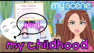 Playing OLD MyScene Games! NOSTALGIC