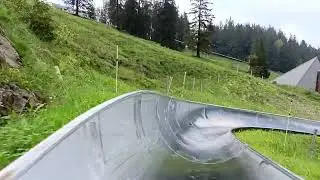 I can't believe this happened to us when riding the Toboggan Run in Fräkmüntegg Lucerne Switzerland