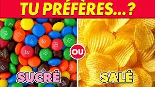 TU PR&Eacute;F&Egrave;RES...? Sp&eacute;cial SUCR&Eacute; ou SAL&Eacute; 🧁🍟 Hero Quiz