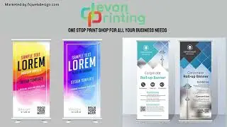 Custom Retractable Banners in Chicago | High-Quality Roll-Up Banner Printing by Devon Printing
