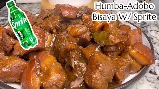 TENDER ADOBO-HUMBA BISAYA WITH SPRITE