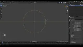 How to convert a simple curve to mesh in Blender 4.3 Tutorial