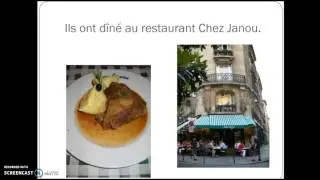 Sample Project: Paris in the past tense
