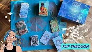 This Might Hurt Tarot and This Might Help Oracle I Flip Through
