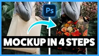 How to make a bag mockup in Photoshop!