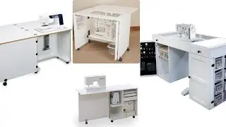 Stitching machine box woodf #Compact Sewing machine