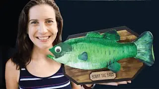DIY Animatronic Singing Bass Fish with micro:bit and Brown Dog Gadgets bit:board