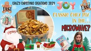 Fast Chex mix you fix in the  MICROWAVE? Plus less chatty #chexmix #christmassnacks #microwavehacks
