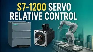 S7-1200 PTO Relative Pulse Control on Servo Motor