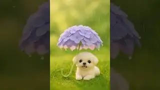 Mini Coco in a dreamy hydrangea world! 🌸✨ #MiniCoco #Hydrangea #PetArt #TinyDog #CutePets #DogLover