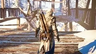Assassin's Creed Liberation: Remastered - Connor Playable Mission & Snowy Mountain Traversal
