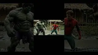 Hulk vs Spider-Man Epic Fight Interrupted by Crocodile & Grandma 🐊💥😂
