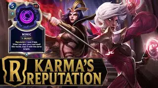 THE MOST SATISFYING OTK COMBO YOU'VE EVER SEEN ! Karma & LeBlanc Deck - Legends of Runeterra Eternal
