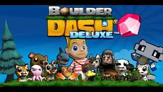 Boulder Dash Deluxe БЕГ С КАМНЯМИ ИГРА ЖАНРА ЛАБИРИНТ