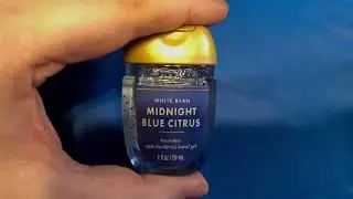 Midnight Blue Citrus hand sanitizer review