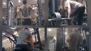 2026.01.09 Pull up, Barbell row, Front row, Low row, Pull down