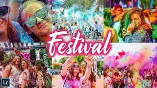 HOLI FESTIVAL PRESETS - LIGHTROOM MOBILE PRESETS - LIGHTROOM TUTORIAL