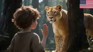 Mowgli and the Gentle Lion 🦁🌲 | A Calm Forest Adventure Story for Kids