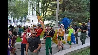 Mucca Pazza, an intrepid interdisciplinary instrumental music ensemble from Chicago, IL.