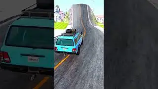 Cars vs Giant Bulge #2 #beamngdrive #beamng