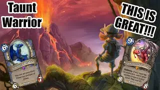 TAUNT WARRIOR IS ACTUALLY BROKEN!!! | EDH Warrior | Forged in the Barrens | Wild Hearthstone